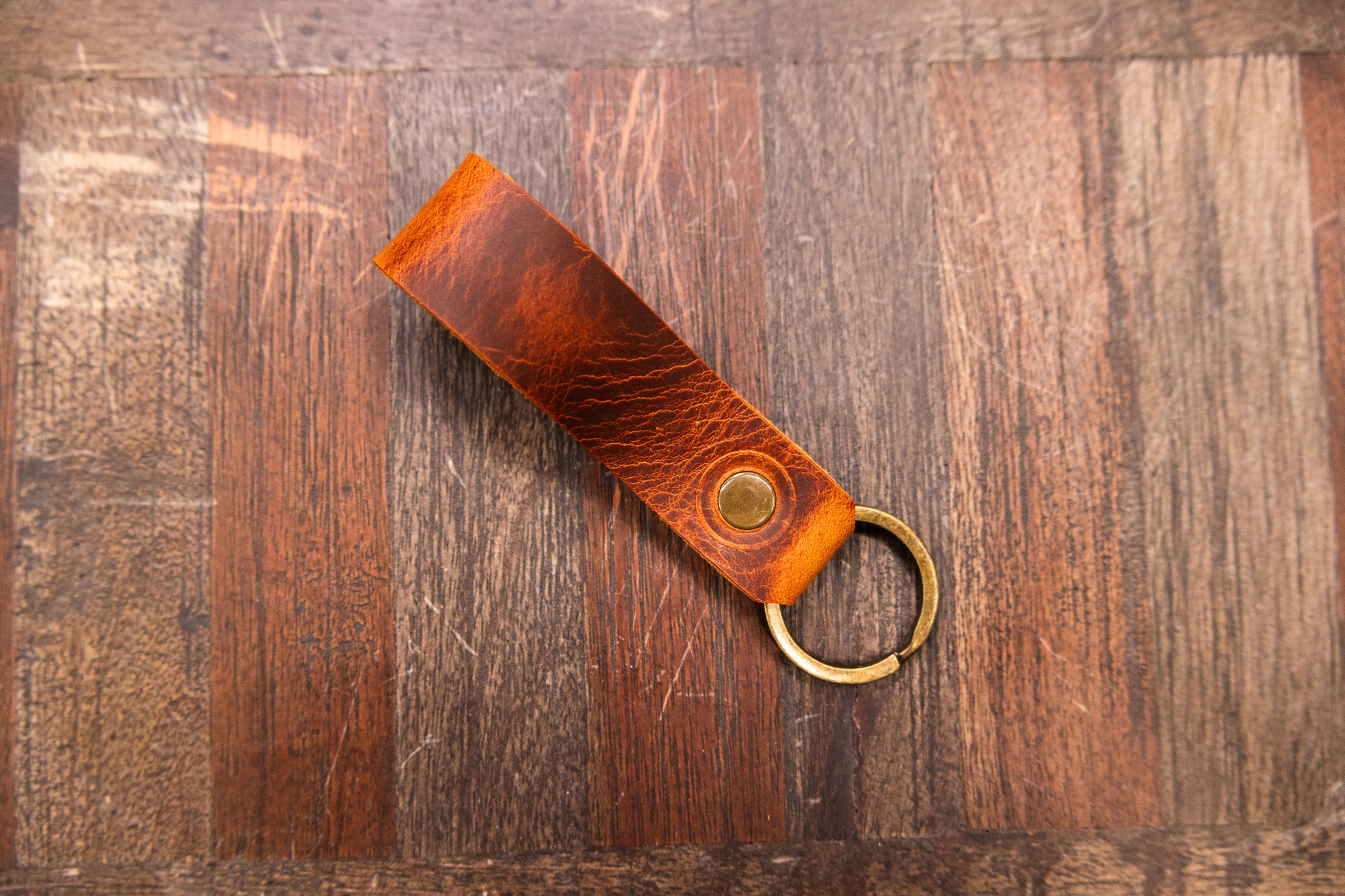 Leather Keychain - Olmo Waxy (LIMITED EDITION)