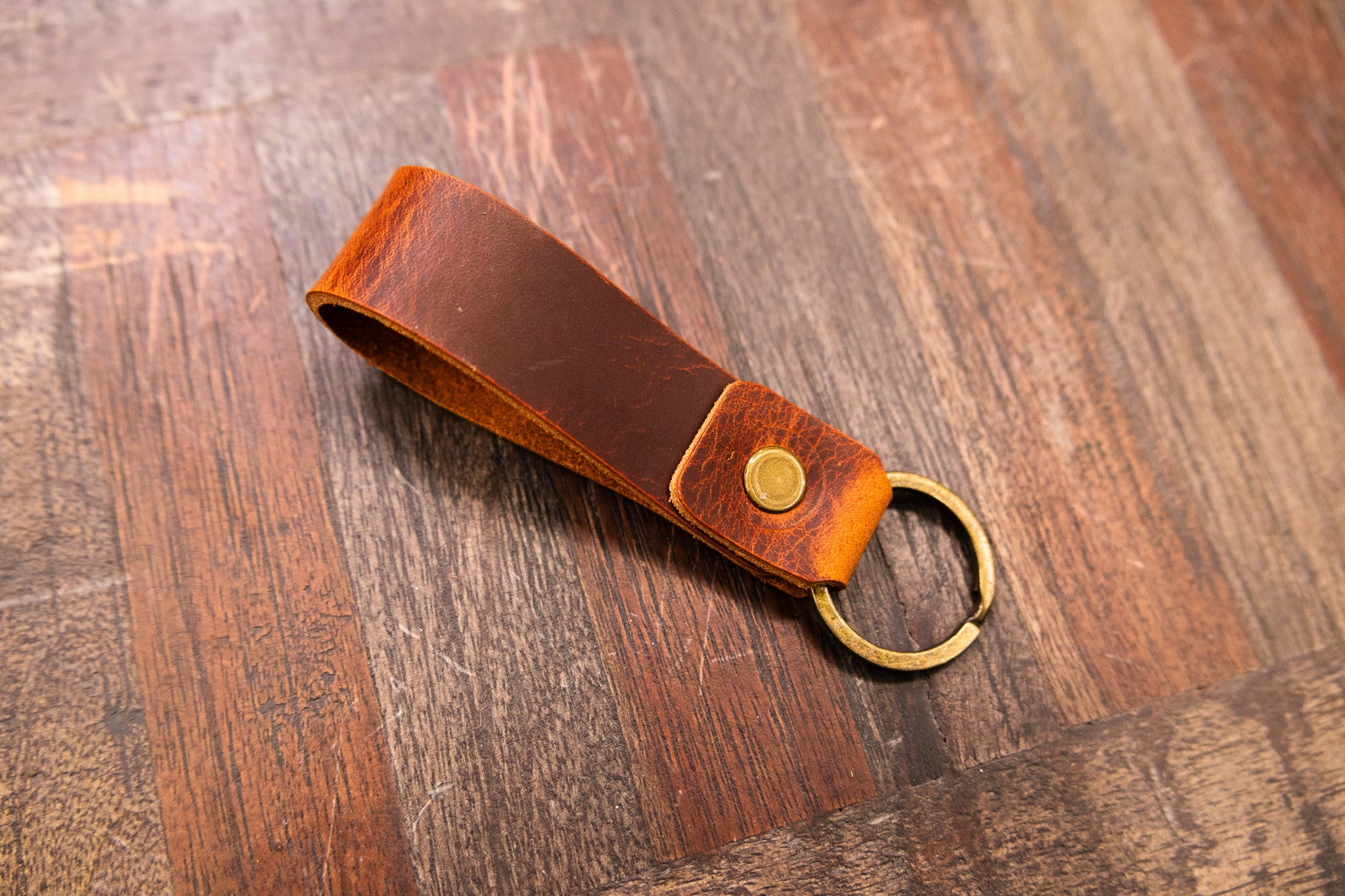 Leather Keychain - Olmo Waxy (LIMITED EDITION)