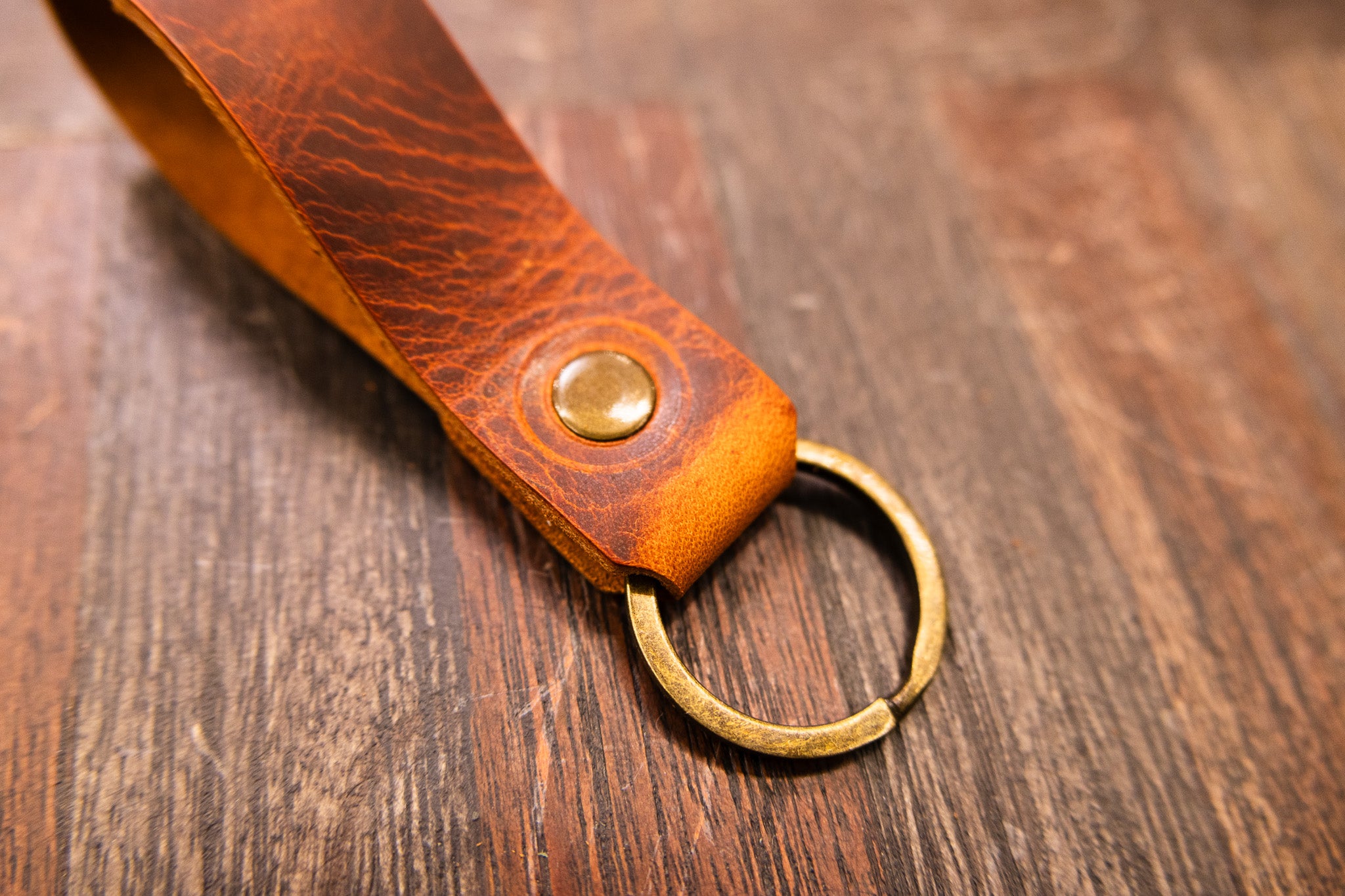 Leather Keychain - Olmo Waxy (LIMITED EDITION)