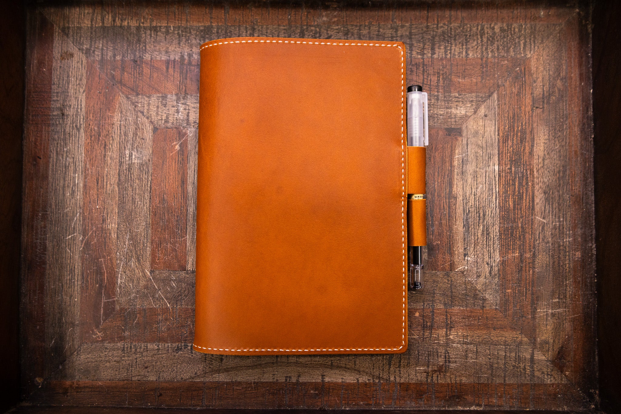LEUCHTTURM1917 A5 Leather Notebook Cover Set - Olmo Minerva