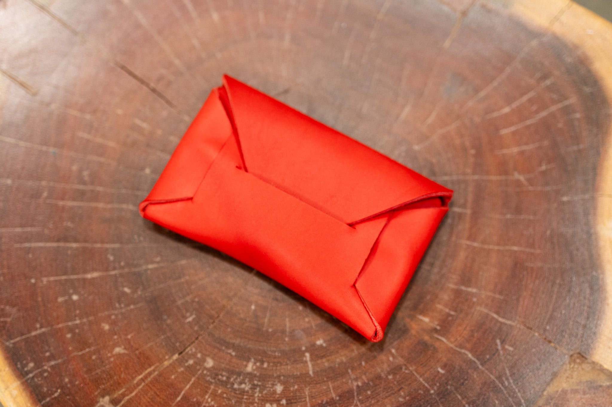 Stitchless Card Holder - Red Minerva (LIMITED EDITION)