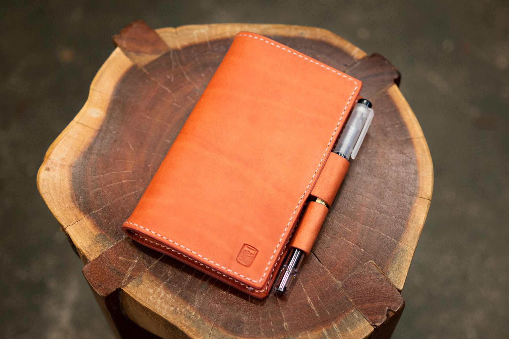 LEUCHTTURM1917 A6 Pocket Leather Notebook Cover Set - Pink Minerva (Limited Edition)