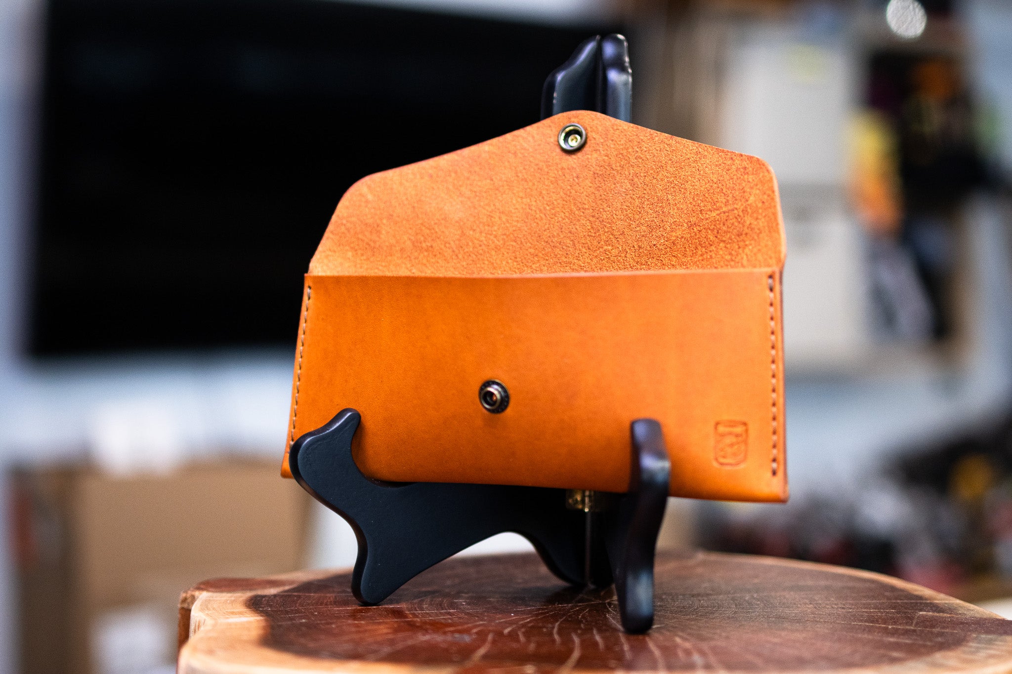 Leather Money Envelope - Olmo Minerva