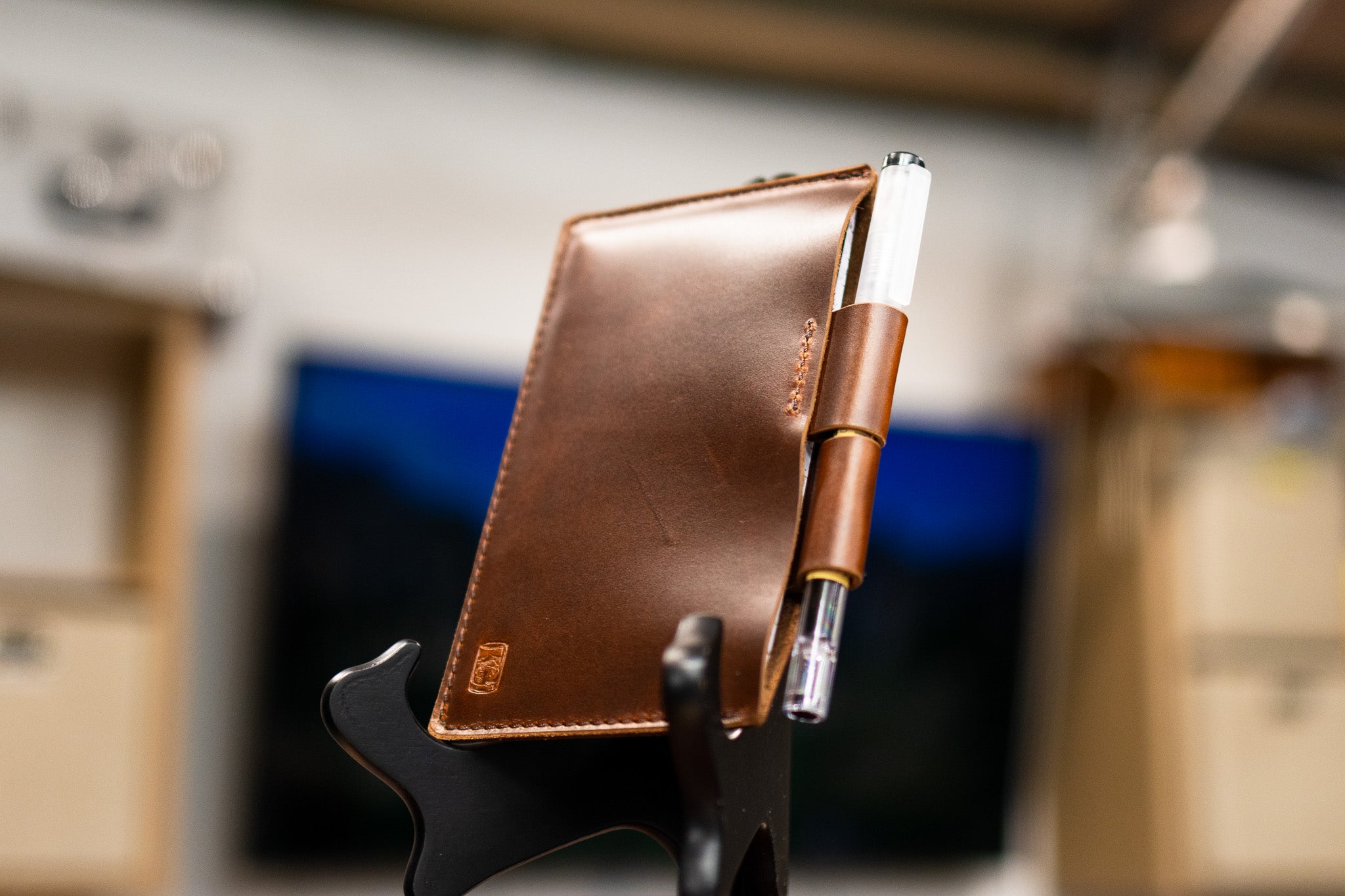 Leather Field Notes Set - Cognac Balmoral