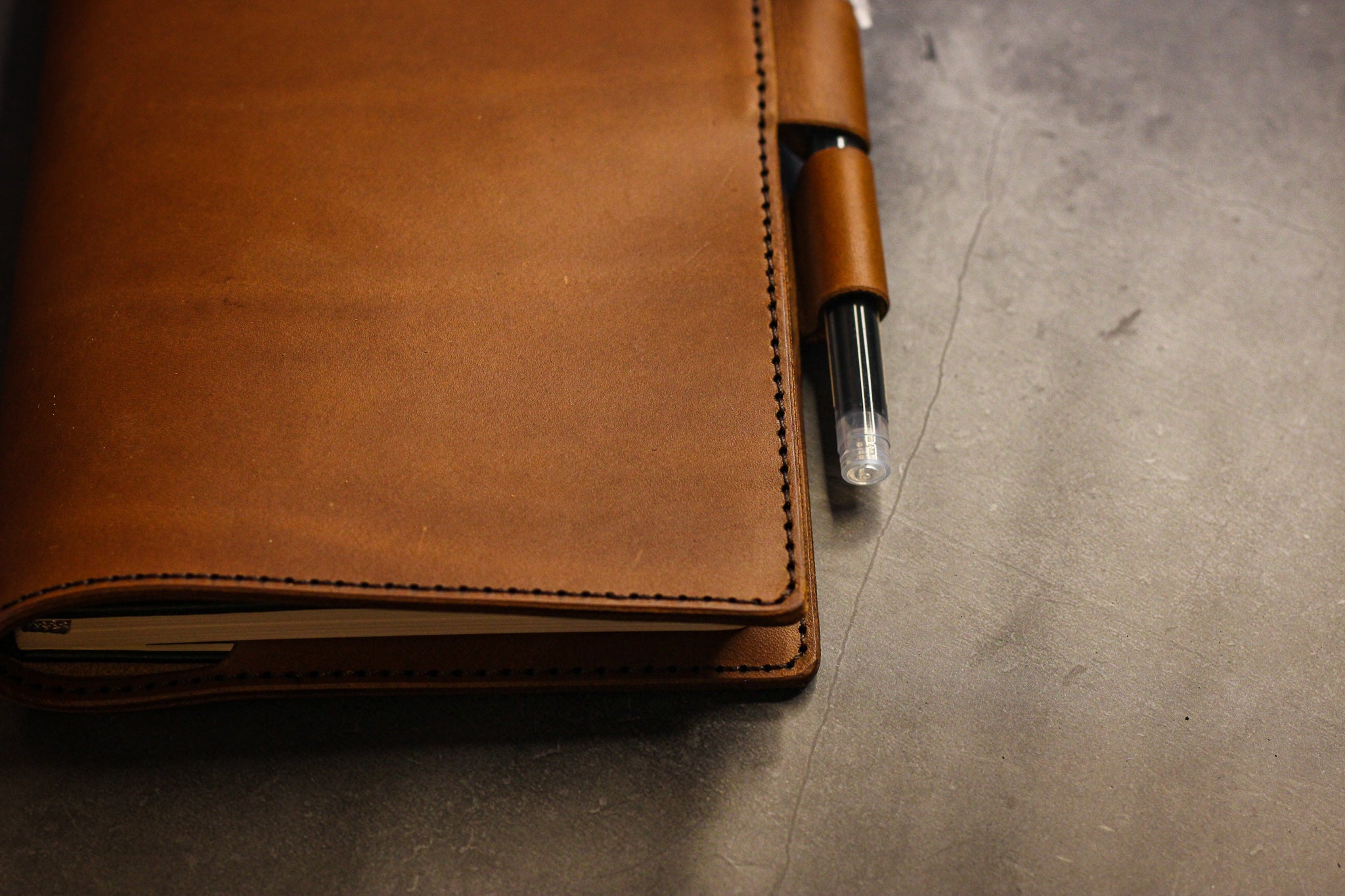 LEUCHTTURM1917 A5 Leather Notebook Cover Set - Walnut Minerva