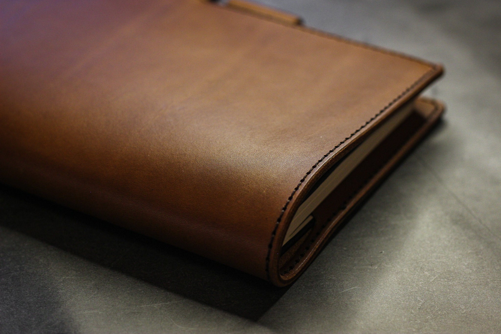 LEUCHTTURM1917 A5 Leather Notebook Cover Set - Walnut Minerva