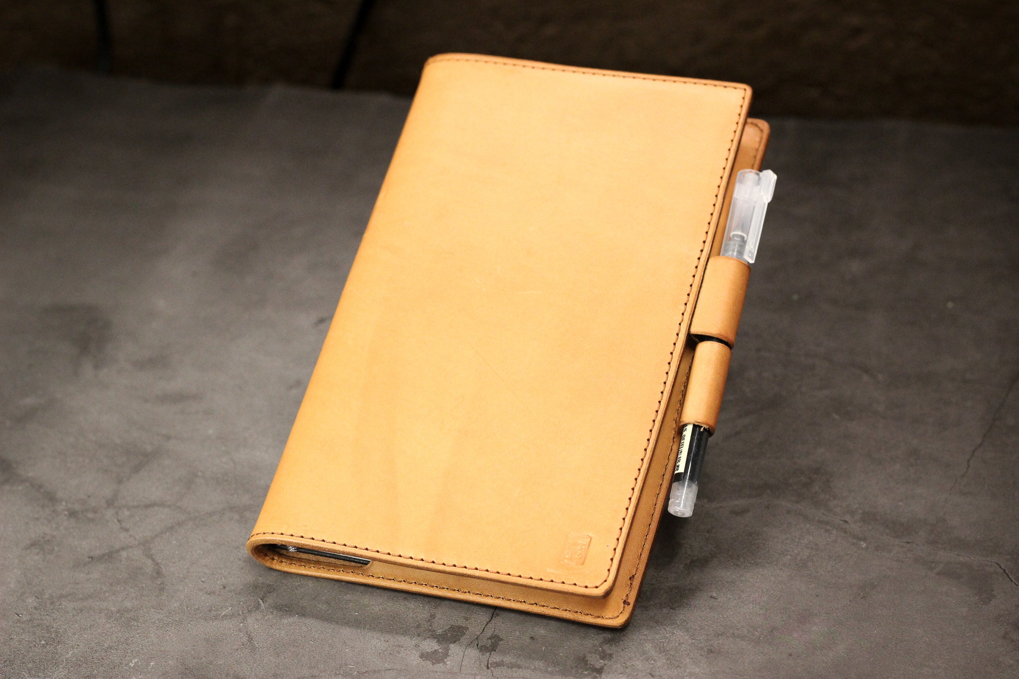 LEUCHTTURM1917 A5 Leather Notebook Cover Set - Natural Minerva