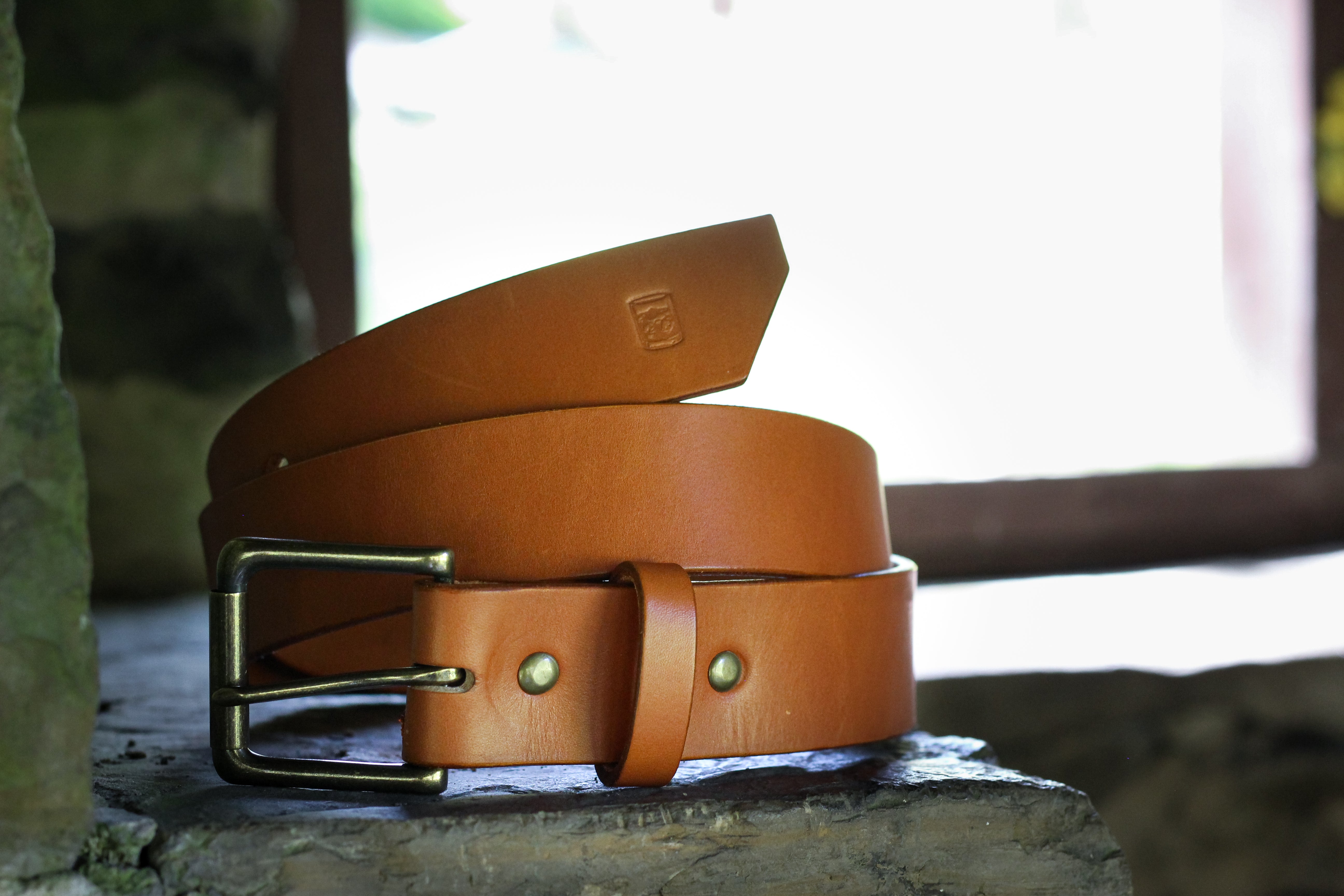 Leather Belt - Tan