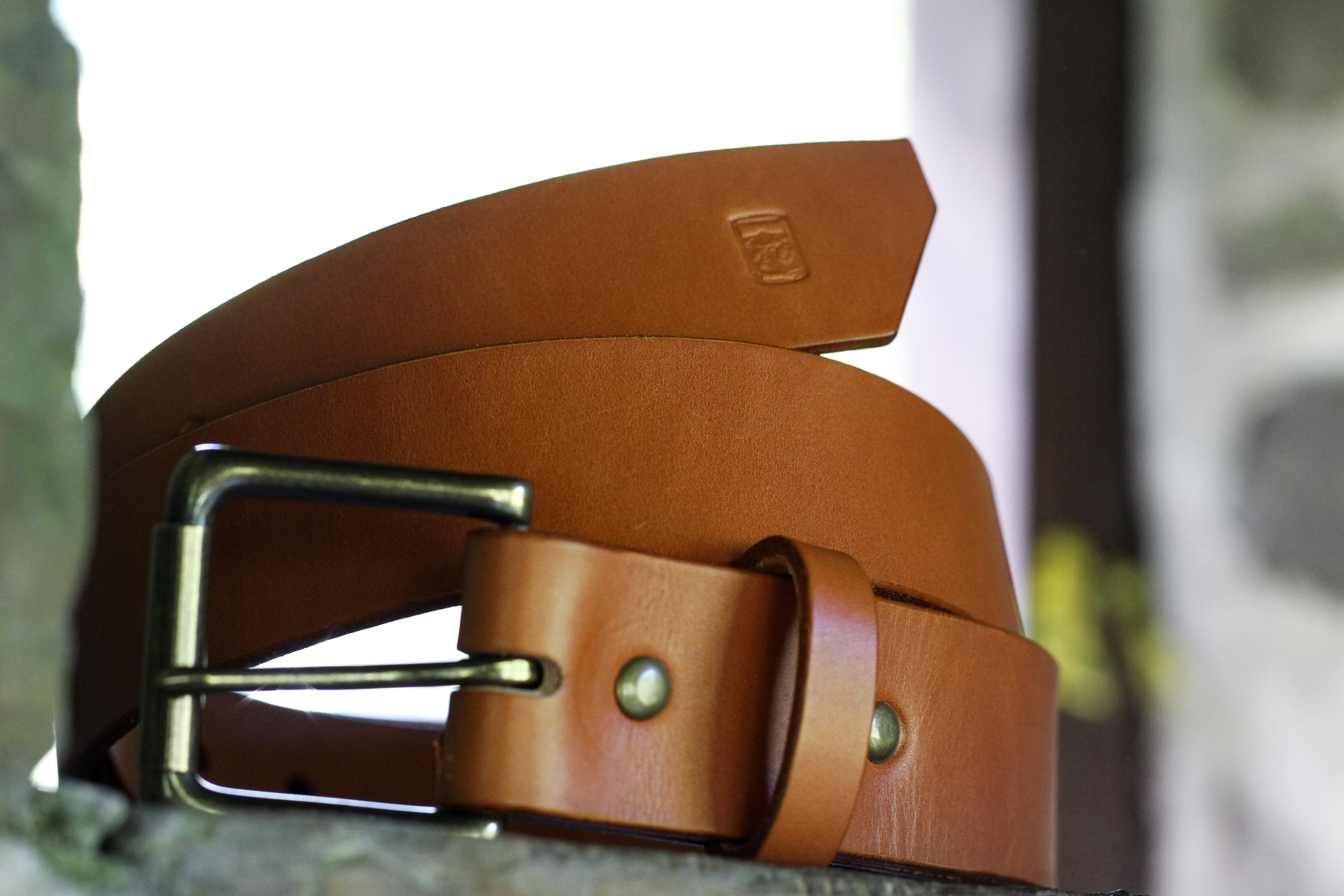 Leather Belt - Tan