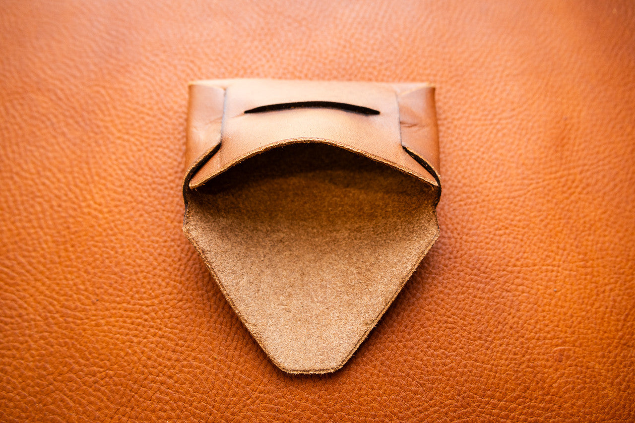 Stitchless Card Holder - Walnut Minerva