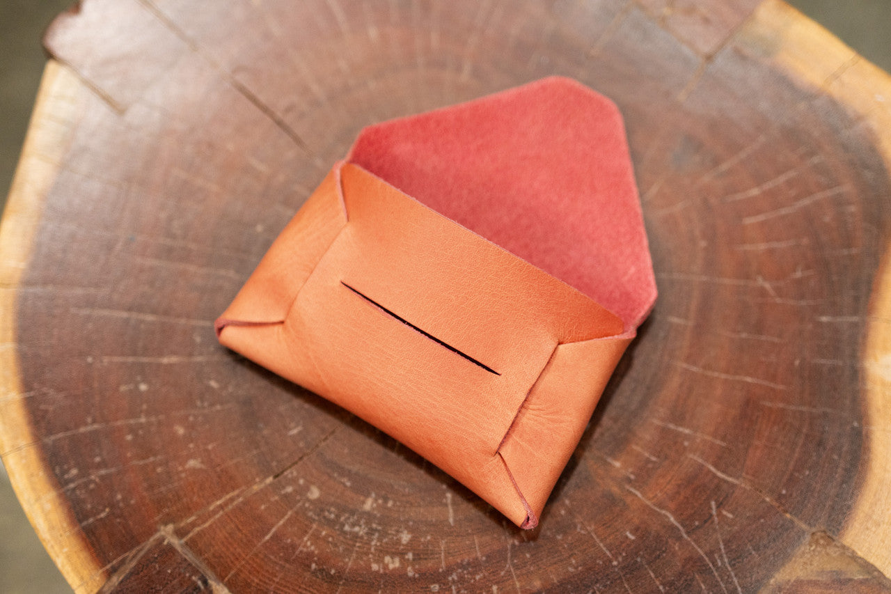 Stitchless Card Holder - Pink Minerva (LIMITED EDITION)