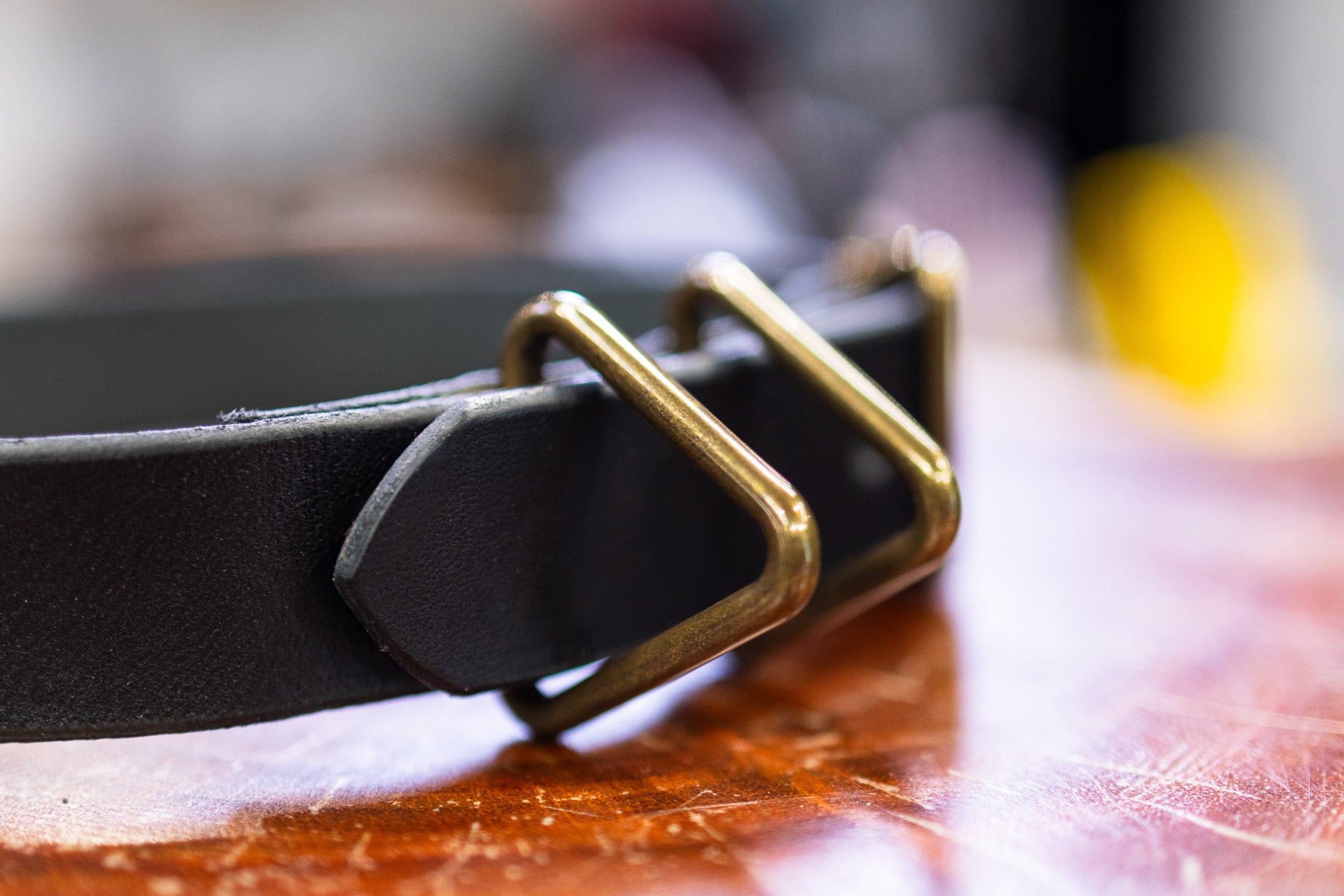 Leather Dog Collar - Black