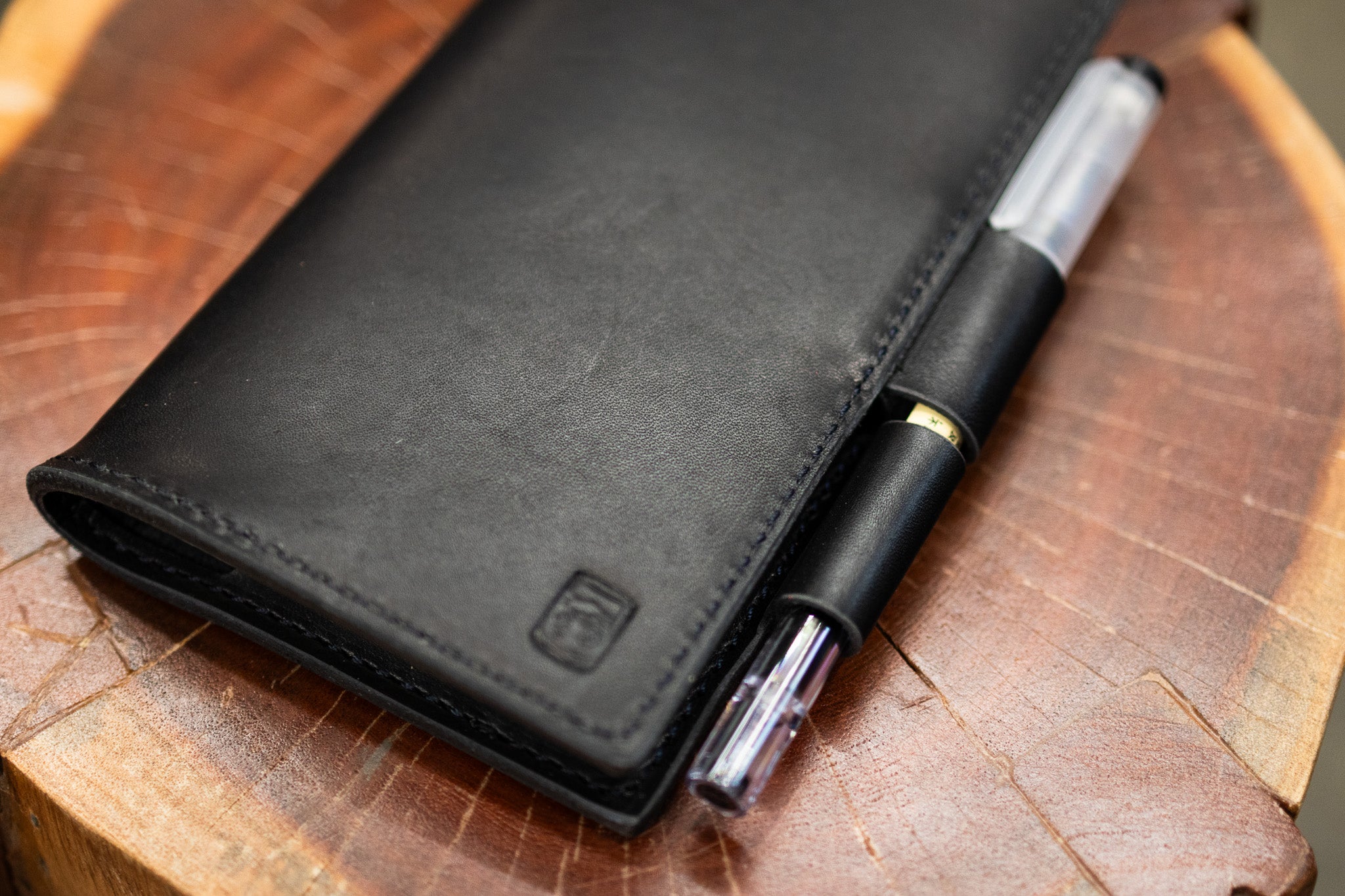 LEUCHTTURM1917 A6 Pocket Leather Notebook Cover Set - Black Balmoral