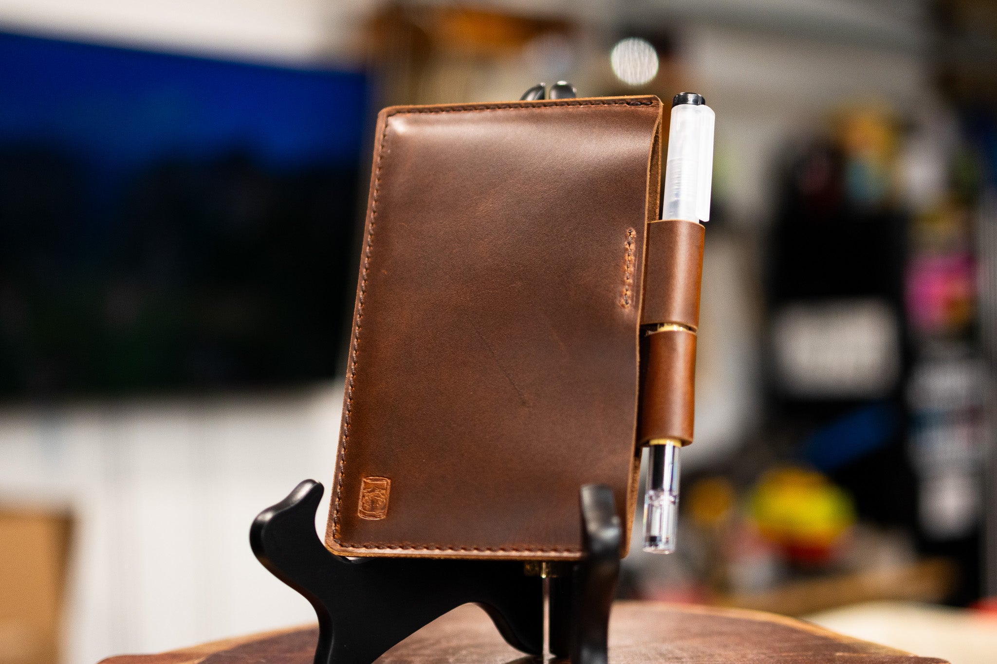 Leather Field Notes Set - Cognac Balmoral