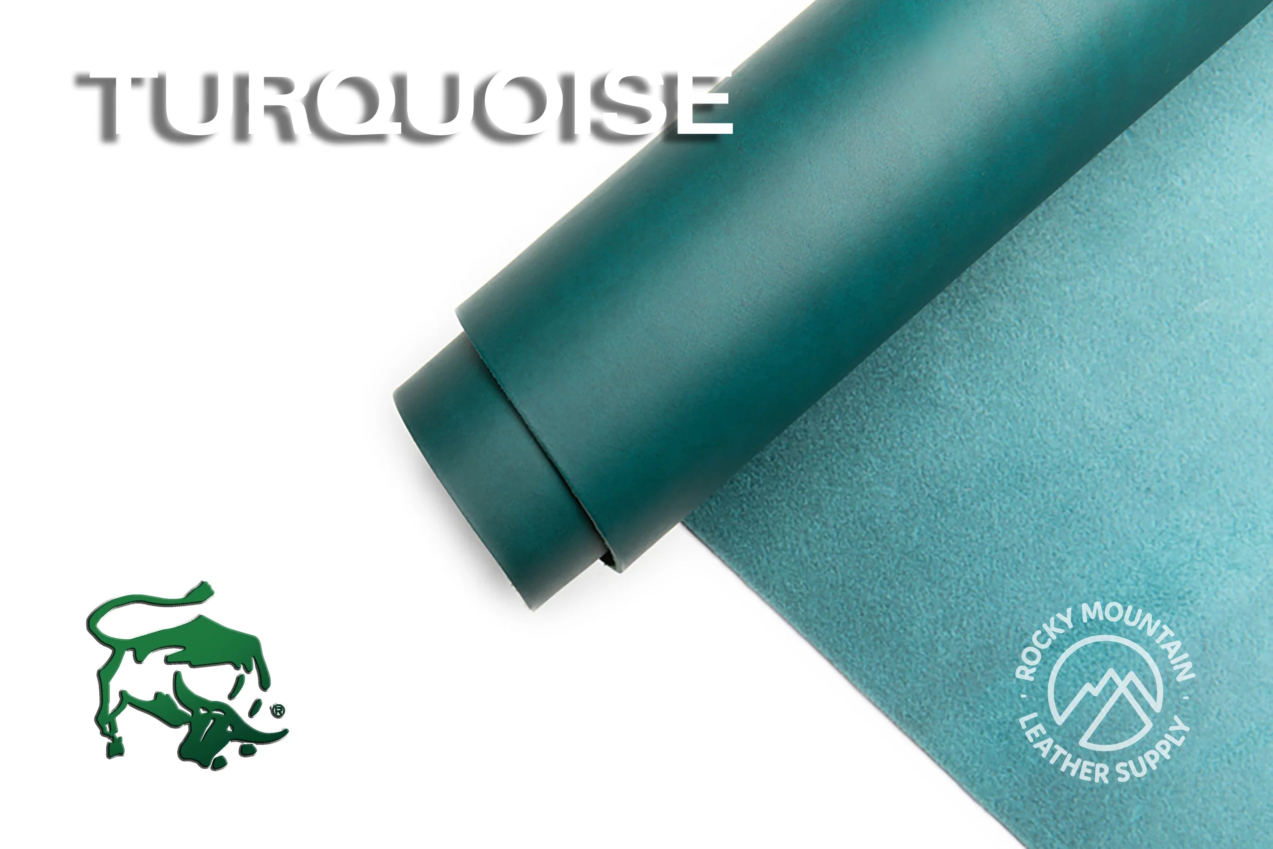 Leather iPad Sleeve - Turquoise Minerva