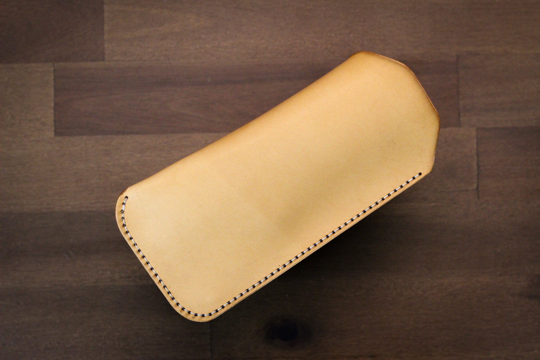 Leather Sunglass Sleeve - Natural Minerva