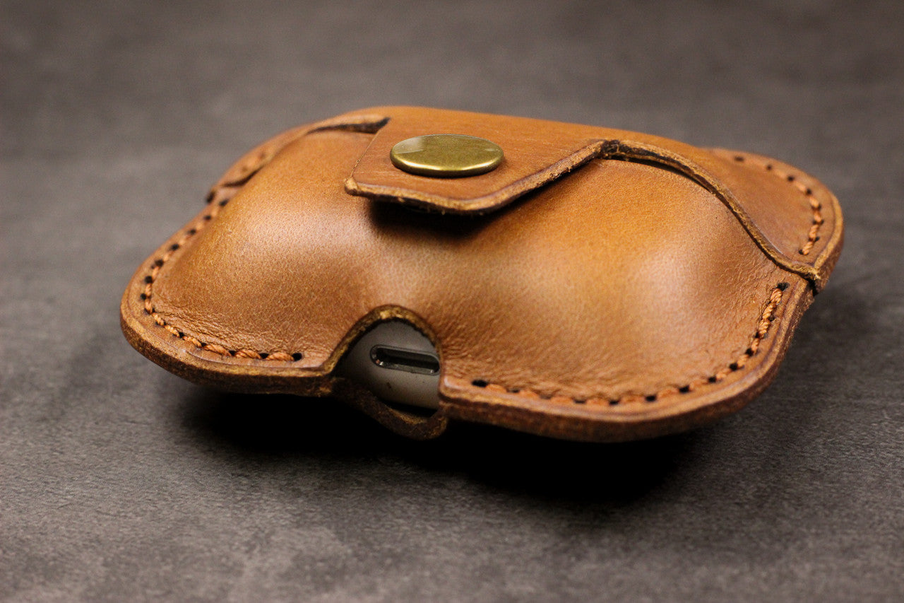 Leather AirPods 3 Case - Walnut Minerva