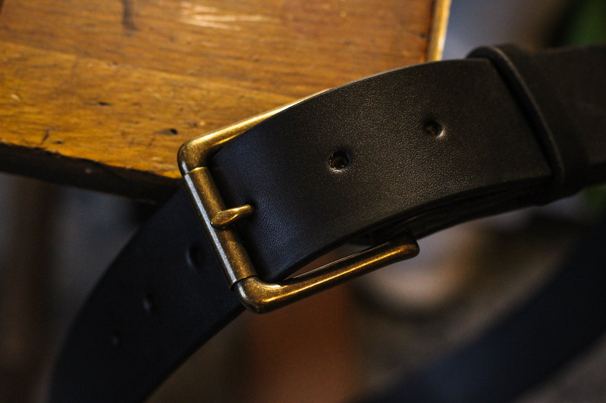 Leather Belt - Black