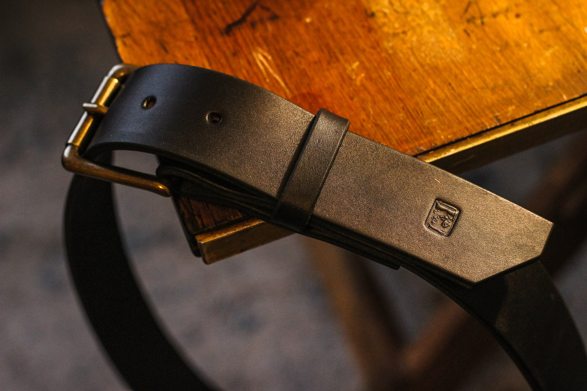 Leather Belt - Black
