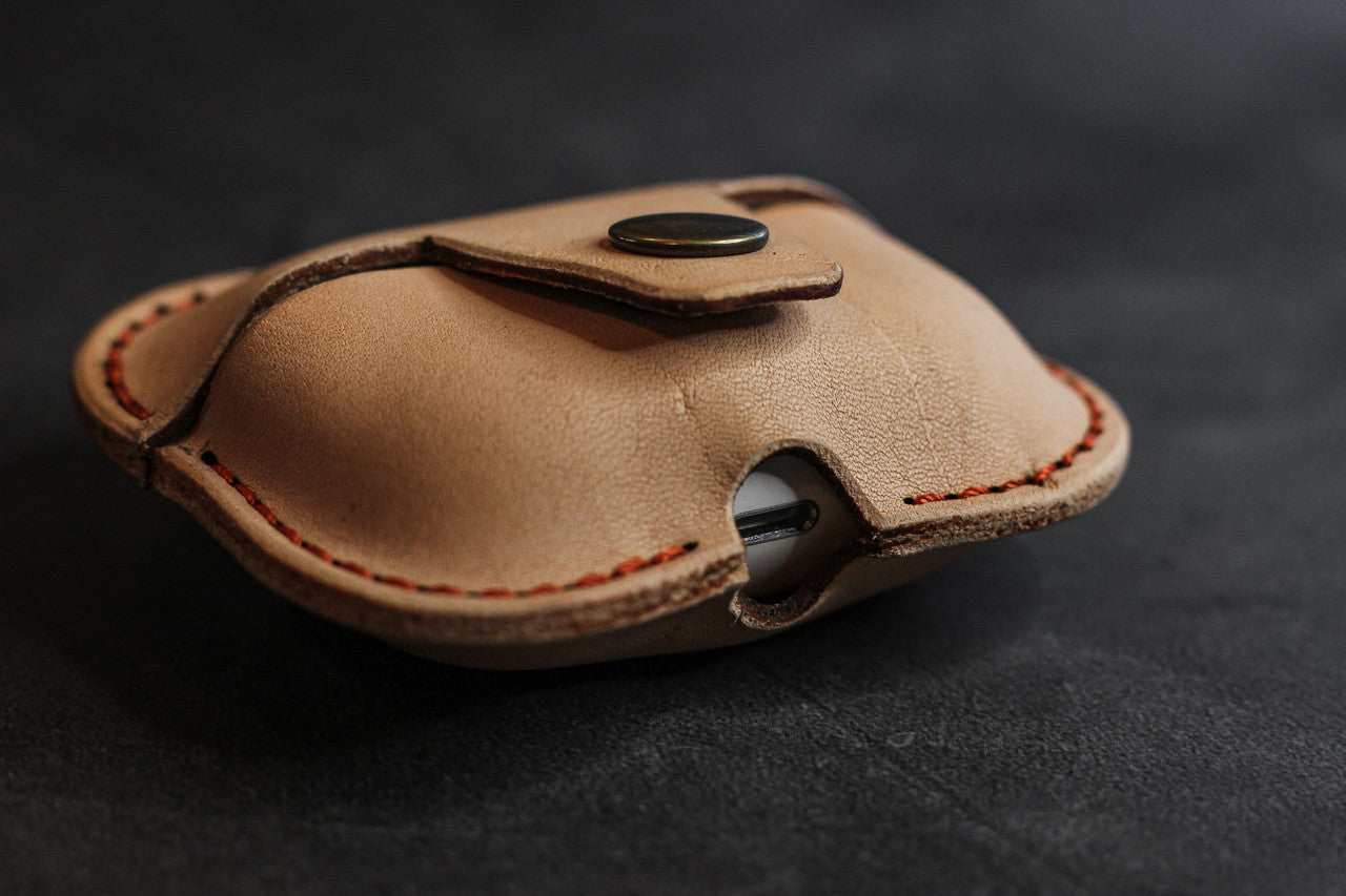 Leather AirPods 3 Case - Natural Minerva