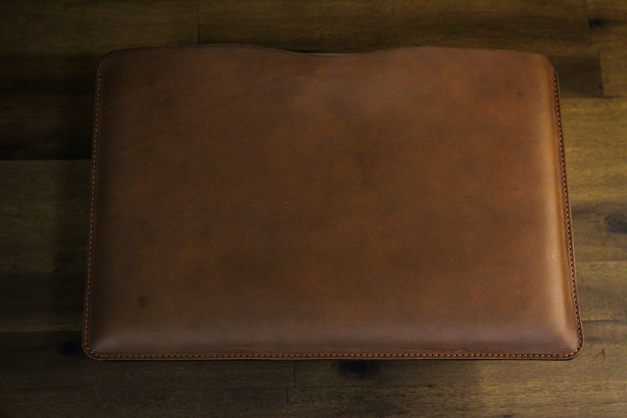 Leather MacBook Sleeve - Walnut Minerva