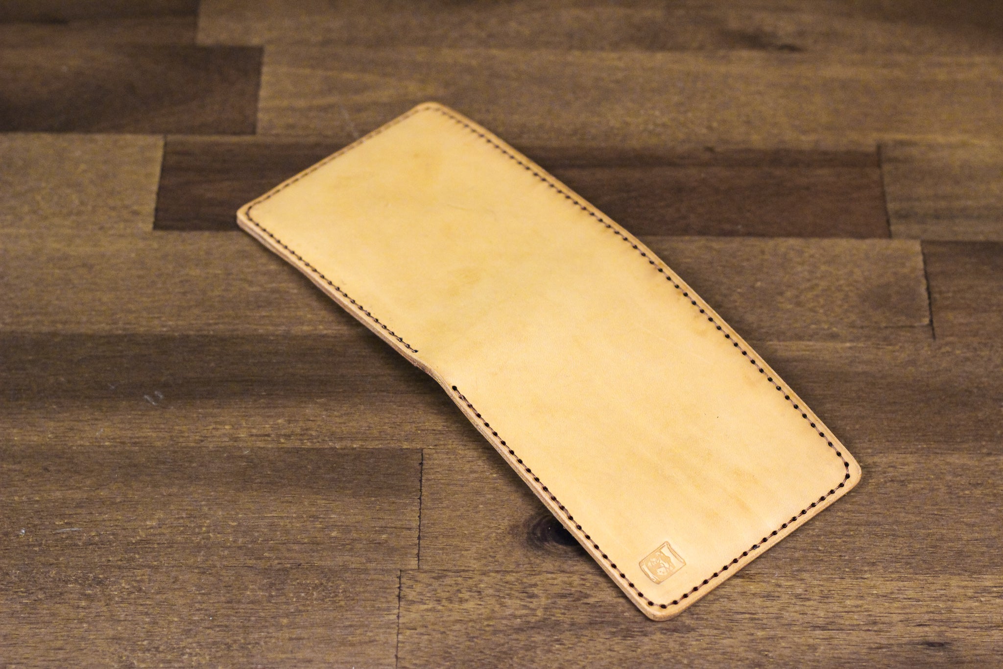 Leather 5 Pocket Wallet - Natural Minerva