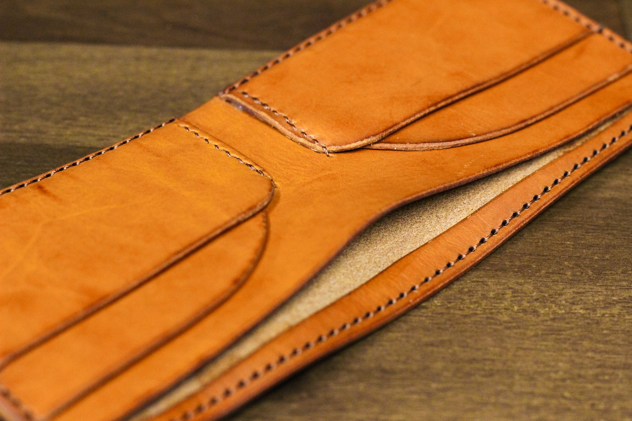 Leather 5 Pocket Wallet - Olmo Minerva